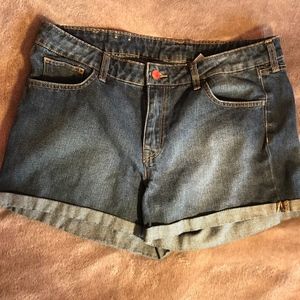 Darker Denim Regular Waist H&M Shorts
